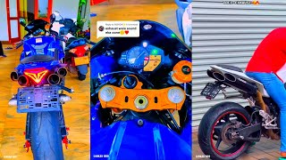 R1 එකට කෑන් 4ක් සද්දේ බලමුද🥵💥superbikes in sri lanka  high capacity bikes [upl. by Horner]