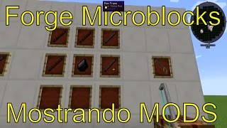 Mostrando Mods  Forge Microblocks  Um mod para Construtores [upl. by Welton955]