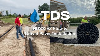 TDS Shares the installation of NDS EZ Flow and Gravel Pavers [upl. by Bergman]