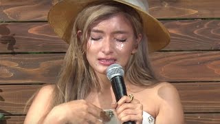 ローラ、号泣！ファンクラブ開設に「お返ししたかった」 Rola [upl. by Enelak]