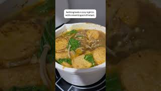 DIY hotpot My ultimate comfort food  Craving Satisfied wfhfood wfhmom wfhroutine wfhlife [upl. by Amend877]