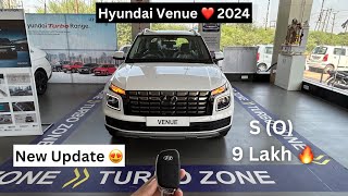 2024 Hyundai Venue ❤️ S O 9L🔥 New Updated features 😍 hyundai venue [upl. by Laoj676]