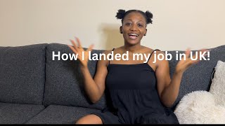 Moving to UK immigration cost  How I landed my job  Chartered Accountant [upl. by Llevram]