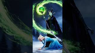 Frozen Elsa And Moana vs Maleficent spiderman venom trex mamoth [upl. by Asilana]