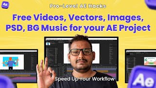 How to get free assets for your AE project  After Effect Tips and Tricks [upl. by Gudrun]