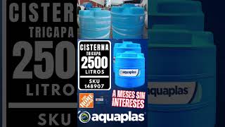 CISTERNA DE 2500 LITROS MARCA AQUAPLAS [upl. by Cook204]