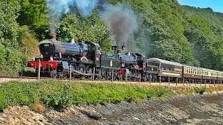 Double Manors Dartmouth Steam Railway  17th amp 19th July 2015 [upl. by Stubstad]