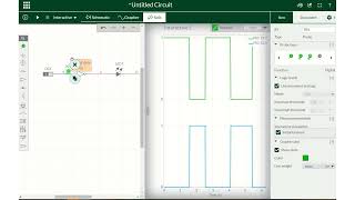 Simulate Inverter Logic Gate Truth Table in MultiSim Live free Online Software using LED amp Grapher [upl. by Husha]