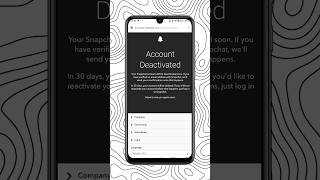 How To Delete Snapchat Account snapchat delete shortsfeed securty snapchataccount shorts [upl. by Atcele]