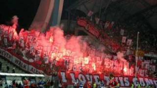 RTS WIDZEW ŁÓDŹ hooligans ultras czerwona armia [upl. by Melisse997]