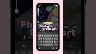 tutorial make a photo to braille art  dot art  snskeyboardcom [upl. by Fricke]