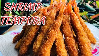 How to Cook Shrimp Tempura Recipe Simple and Easy [upl. by Eednyl]