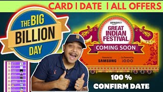 BIG BILLION DAY SALE  AMAZON GREAT INDIAN FESTIVAL SALE 2024  DEALS  CARD OFFERS  DATE [upl. by Trebor789]