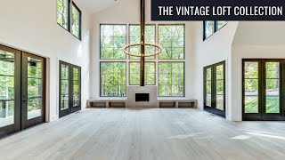 WIDE PLANK EUROPEAN WHITE OAK  Prefinished Engineered Hardwood Flooring  Vintage Loft Collection [upl. by Hamlin]