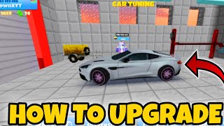 How To Upgrade Car In School party Craft [upl. by Arihay]