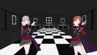 【MMDバンドリ】シャルル Charles【希那ampリサ】Roselia [upl. by Imeon]