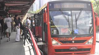 Curitiba Bus Systemmov [upl. by Atikehs]