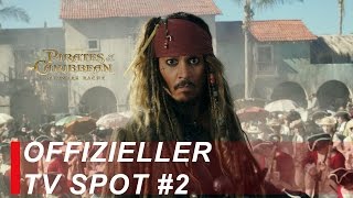 Pirates of the Caribbean Salazars Rache  TV Spot 2  Deutsch [upl. by Branch]