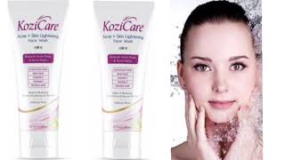 Kozicare Acne Skin Lightening Face Wash with Kojic Acid amp Salicylic Acid [upl. by Nahtannhoj]