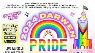 Darwen Pride 2024 darwenpride [upl. by Enyamrahs261]