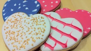 Galletas decoradas con glaseado real [upl. by Gill]