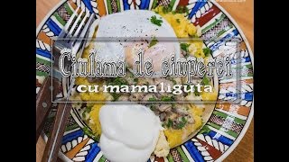 Reteta ciulama de ciuperci cu mamaliguta  Bucatarialuiradu [upl. by Roderic]