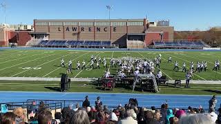 Merrimack College’s marching band plays at NESBA 1132024 [upl. by Martica382]