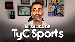 MI SALIDA DE TYC SPORTS  EL VINCULO CON SAN LORENZO [upl. by Ynnaj]