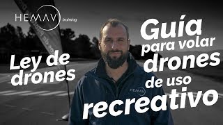 Ley Drones Guía para volar drones de uso recreativo🚀 [upl. by Alliscirp]