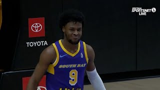 Bronny James Career High vs Clippers  Lakers Highlights [upl. by Irrak593]