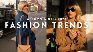 THE KEY FASHION TRENDS 2023  What to wear and how to style  AUTUMN WINTER [upl. by Simmonds]