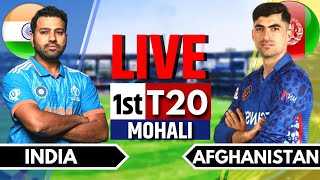 India vs Afghanistan T20 Live Score amp Commentary   IND vs AFG Live Commentary livestream [upl. by Mcgee]