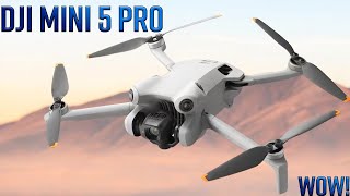 DJI Mini 5 Pro  Latest News Specific and Upgrades🔥🔥🔥🔥 [upl. by Bringhurst]