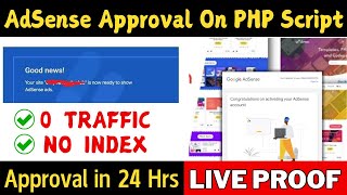 AdSense Approval On PHP Script  Google AdSense Approval Script  AdSense Approval [upl. by Oratnek162]