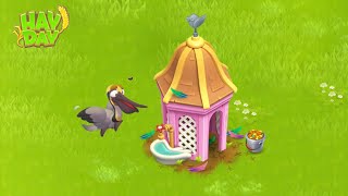 New Pet Brown Pelican  Hay Day Level 204 🧡 [upl. by Nedmac]