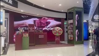 Molton Brown brings Christmas Gifting Acitvation to Gatwick  DFNI Online [upl. by Raffo]