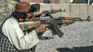 Afghan Police – AK47 Type Rifle Class Live Fire Training [upl. by Ingar]