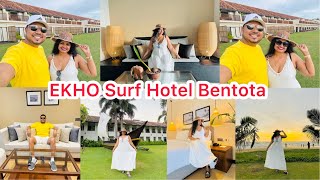 EKHO Surf Bentota  බෙන්තොට EKHO Surf Hotel Review  Sri Lanka 🇱🇰 Hotel  Bhagi’s Kitchen [upl. by Nannah]