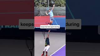 Pete Sampras Serve in Slow Motion Analysis [upl. by Giesecke]