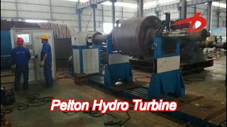 750kw Pelton Micro Hydro Generator 90m Water Head 94 Efficiency [upl. by Rothwell]