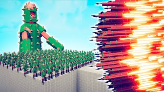 100x CACTUS vs EVERY GOD  TABS  Totally Accurate Battle Simulator 2025 [upl. by Ancilin]