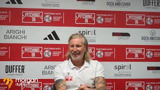 Robbie Savage Guiseley AFC PostMatch Reaction [upl. by Arielle]