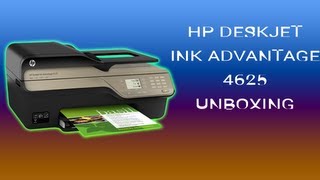 Unboxing 10  HP Deskjet Ink Advantage 4625 [upl. by Cassil]