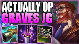 GRAVES JUNGLE IS SO INSANELY STRONG NOW AFTER YET ANOTHER ITEM BUFF  League of Legends Guide [upl. by Mareld]