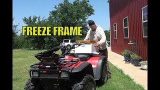 Beekeeping Freezing Frames for Wax Moth Prevention [upl. by Reemas183]