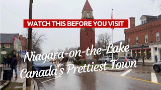 Christmas Trip in NiagaraontheLake Canadas Prettiest Town [upl. by Torey796]