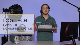 Logitech G915 TKL Lightspeed Tactile – unboxing  pierwsze wrażenia – RTV EURO AGD [upl. by Prince671]