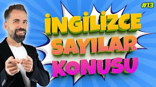 İngilizce Sayılar Konu Anlatımı 13 [upl. by Eira]