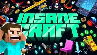 Epic Minecraft Insane Craft Adventure 🚀  New Weapons amp Mobs Update [upl. by Ecarg537]