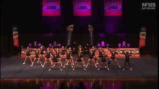 Edwardsville Cheer 2023  State Day 1 [upl. by Nwahc]